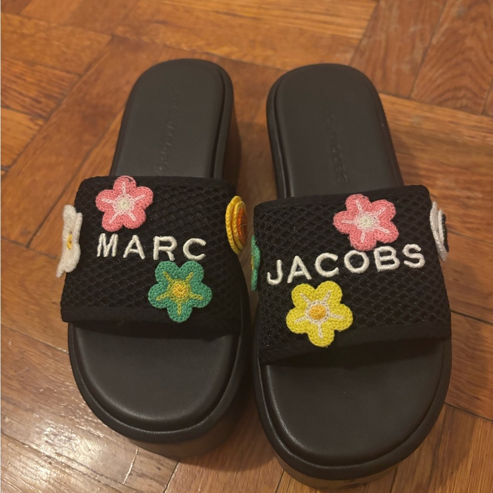 Marc Jacob’s The Daisy Crochet Platform Sandal